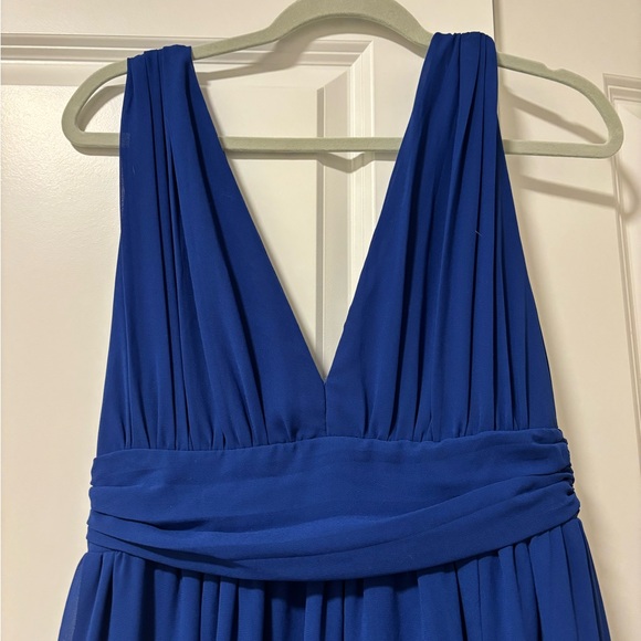 Lulu's Royal Blue Maxi Dress - Picture 3 of 6